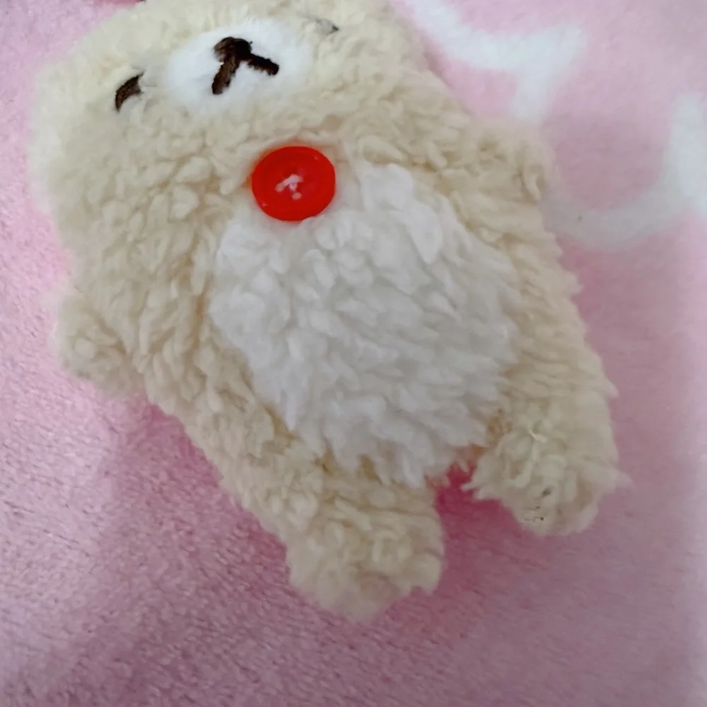 San-X Korilakkuma Plush Strap Cleaner Keychain Rare